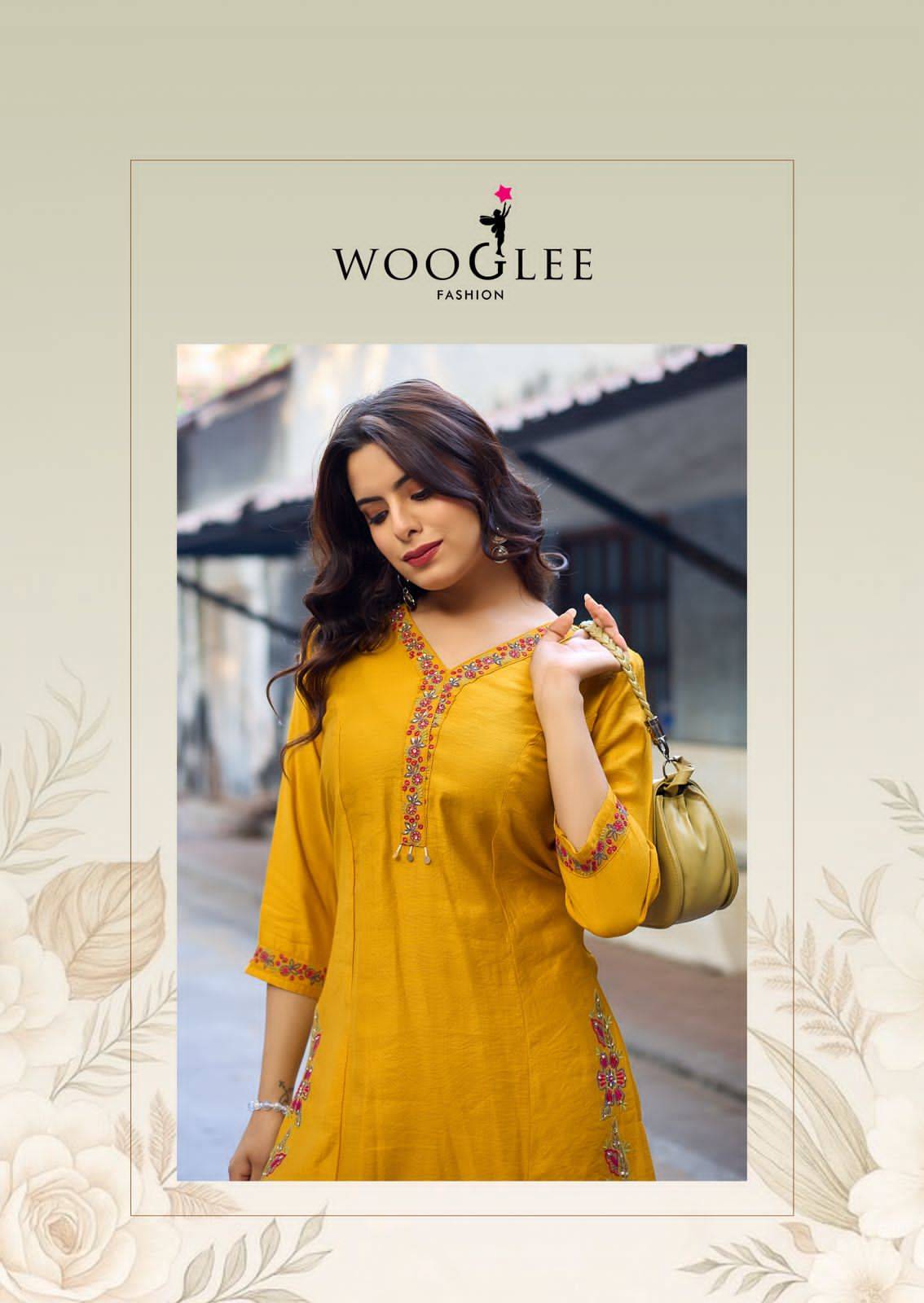  Rahima By WOOGLEE 4001 To 4006 Series Beautiful Festive Suits Colourful Stylish Viscose Weaving readymade dresses At Wholesale Price